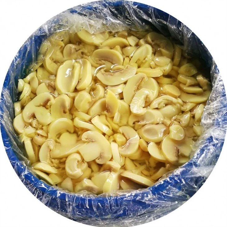 Cheap price sliced mushroom in SO2 in drums